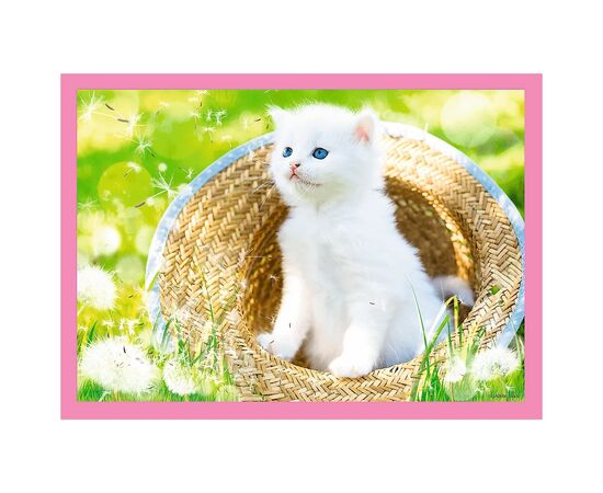 Пазл Trefl Забавные коты 4 in 1 (35, 48, 54, 70) элемента (5900511343960), изображение 3 Пазл Trefl Забавные коты 4 in 1 (35, 48, 54, 70) элемента (5900511343960), изображение 3