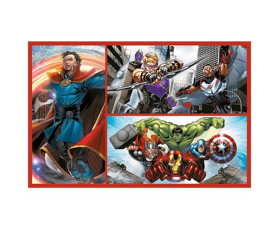 Пазл Trefl The Avengers Стать героем 2x70 (5900511344394), изображение 2 Пазл Trefl The Avengers Стать героем 2x70 (5900511344394), изображение 2