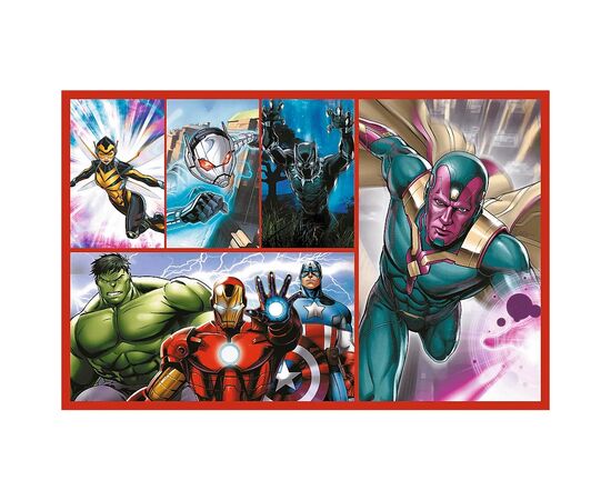 Пазл Trefl The Avengers Стать героем 2x70 (5900511344394), изображение 3 Пазл Trefl The Avengers Стать героем 2x70 (5900511344394), изображение 3