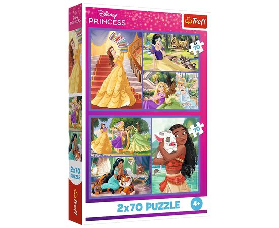 Пазл Trefl Princess Сказочные дни 2x70 (5900511344400)