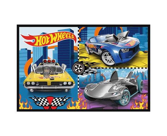 Пазл Trefl Hot Wheels Игрушечные машинки 2x70 (5900511344424), изображение 2 Пазл Trefl Hot Wheels Игрушечные машинки 2x70 (5900511344424), изображение 2