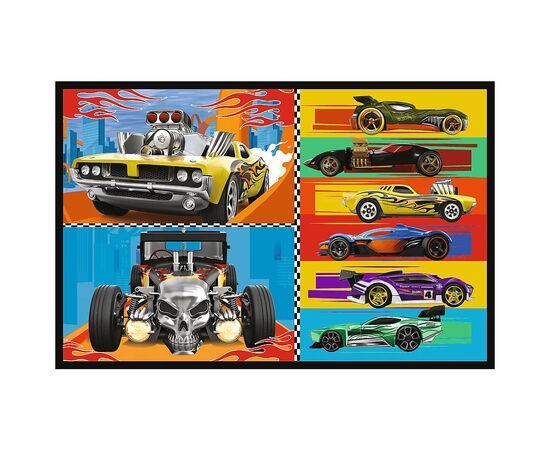 Пазл Trefl Hot Wheels Игрушечные машинки 2x70 (5900511344424), изображение 3 Пазл Trefl Hot Wheels Игрушечные машинки 2x70 (5900511344424), изображение 3