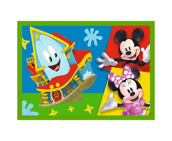 Пазл Trefl Mickey&friends Среди друзей 4 in 1 (12, 15, 20, 24) элемента (5900511346169), изображение 4 Пазл Trefl Mickey&friends Среди друзей 4 in 1 (12, 15, 20, 24) элемента (5900511346169), изображение 4