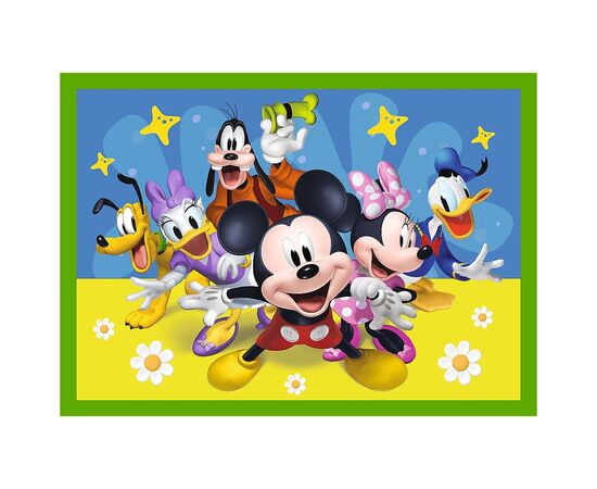 Пазл Trefl Mickey&friends Среди друзей 4 in 1 (12, 15, 20, 24) элемента (5900511346169), изображение 5 Пазл Trefl Mickey&friends Среди друзей 4 in 1 (12, 15, 20, 24) элемента (5900511346169), изображение 5