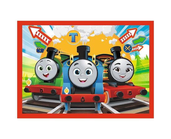 Пазл Trefl Thomas&Friends Удивительный Томас 4 in 1 (12, 15, 20, 24) элемента (5900511346190), изображение 3 Пазл Trefl Thomas&Friends Удивительный Томас 4 in 1 (12, 15, 20, 24) элемента (5900511346190), изображение 3