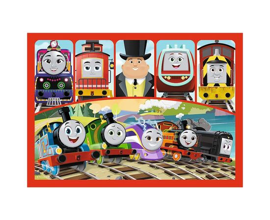 Пазл Trefl Thomas&Friends Удивительный Томас 4 in 1 (12, 15, 20, 24) элемента (5900511346190), изображение 4 Пазл Trefl Thomas&Friends Удивительный Томас 4 in 1 (12, 15, 20, 24) элемента (5900511346190), изображение 4