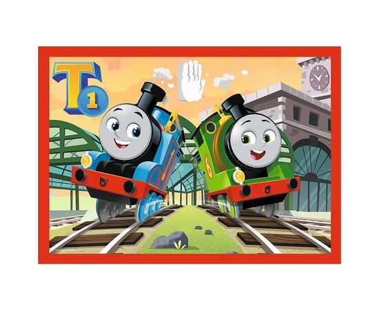 Пазл Trefl Thomas&Friends Удивительный Томас 4 in 1 (12, 15, 20, 24) элемента (5900511346190), изображение 5 Пазл Trefl Thomas&Friends Удивительный Томас 4 in 1 (12, 15, 20, 24) элемента (5900511346190), изображение 5