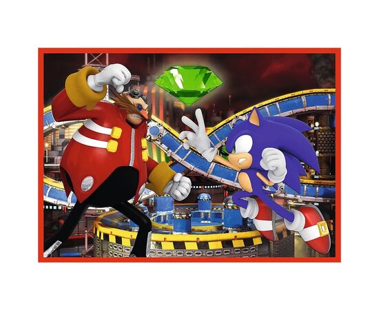 Пазл Trefl Sonic Prigodi Sonika 4 in 1 (35, 48, 54, 70) элемента (5900511346251), изображение 5 Пазл Trefl Sonic Prigodi Sonika 4 in 1 (35, 48, 54, 70) элемента (5900511346251), изображение 5