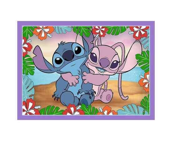 Пазл Trefl Lilo&Stitch Мелкий день 4 in 1 (35, 48, 54, 70) элемента (5900511346336), изображение 5 Пазл Trefl Lilo&Stitch Мелкий день 4 in 1 (35, 48, 54, 70) элемента (5900511346336), изображение 5
