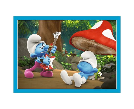 Пазл Trefl The Smurfs Деревня Смурфов 4 in 1 (35, 48, 54, 70) элемента (5900511346565), изображение 2 Пазл Trefl The Smurfs Деревня Смурфов 4 in 1 (35, 48, 54, 70) элемента (5900511346565), изображение 2