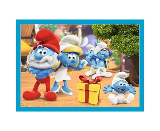 Пазл Trefl The Smurfs Деревня Смурфов 4 in 1 (35, 48, 54, 70) элемента (5900511346565), изображение 3 Пазл Trefl The Smurfs Деревня Смурфов 4 in 1 (35, 48, 54, 70) элемента (5900511346565), изображение 3