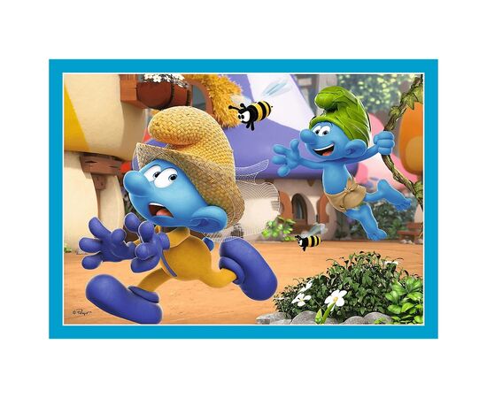 Пазл Trefl The Smurfs Деревня Смурфов 4 in 1 (35, 48, 54, 70) элемента (5900511346565), изображение 4 Пазл Trefl The Smurfs Деревня Смурфов 4 in 1 (35, 48, 54, 70) элемента (5900511346565), изображение 4