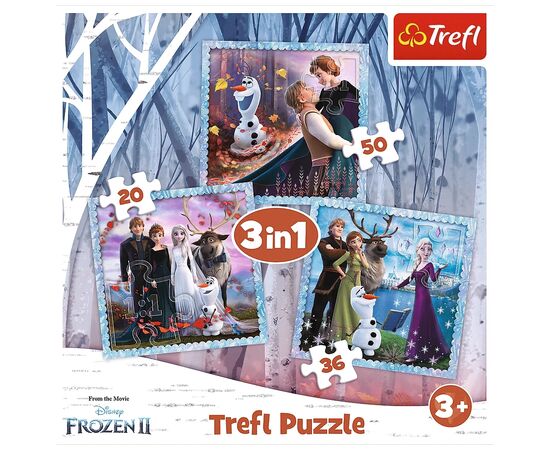 Пазл Trefl Frozen Волшебная история 3 in1 (5900511348538), изображение 5 Пазл Trefl Frozen Волшебная история 3 in1 (5900511348538), изображение 5