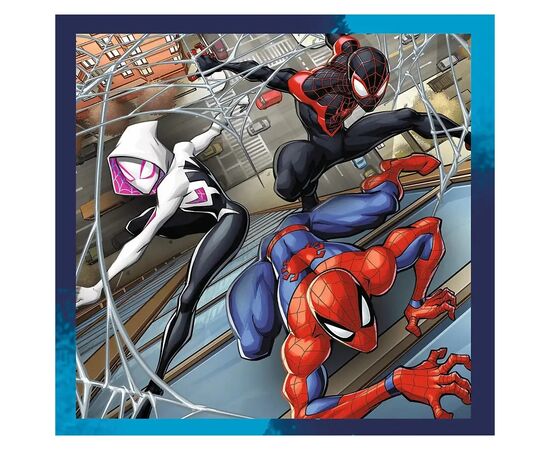 Пазл Trefl Spiderman Друзья-пауки 3 in1 (5900511348743), изображение 2 Пазл Trefl Spiderman Друзья-пауки 3 in1 (5900511348743), изображение 2