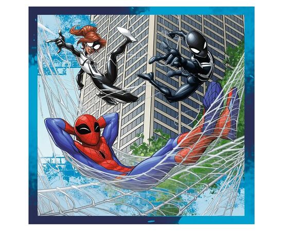 Пазл Trefl Spiderman Друзья-пауки 3 in1 (5900511348743), изображение 4 Пазл Trefl Spiderman Друзья-пауки 3 in1 (5900511348743), изображение 4