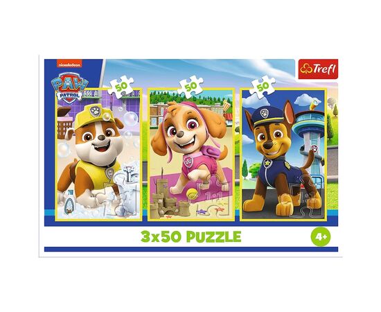 Пазл Trefl Paw Patrol Наши собаки 3x50 (5900511348781), изображение 5 Пазл Trefl Paw Patrol Наши собаки 3x50 (5900511348781), изображение 5