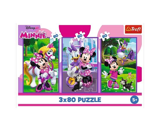 Пазл Trefl Mickey&friends Минни и друзья 3x80 (5900511348897), изображение 5 Пазл Trefl Mickey&friends Минни и друзья 3x80 (5900511348897), изображение 5