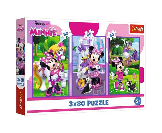 Пазл Trefl Mickey&friends Минни и друзья 3x80 (5900511348897)