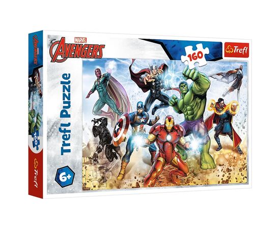 Пазл Trefl The Avengers Готовый спасти мир 160 элементов (5900511153682)