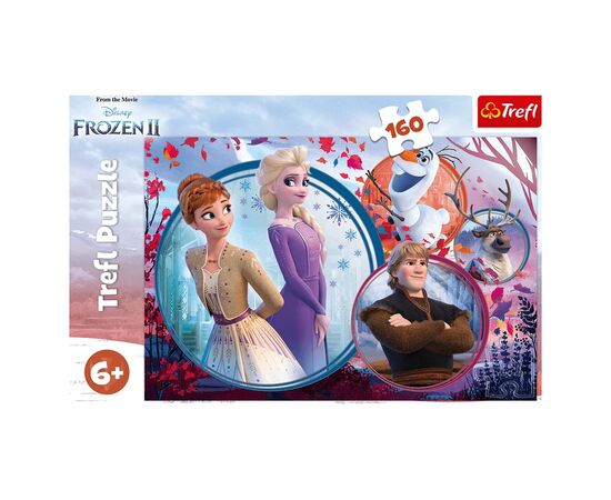 Пазл Trefl Frozen Приключение сестры 160 элементов (5900511153743), изображение 3 Пазл Trefl Frozen Приключение сестры 160 элементов (5900511153743), изображение 3