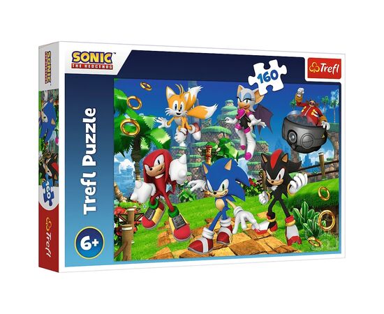 Пазл Trefl Sonic Соник и друзья 160 элементов (5900511154214)