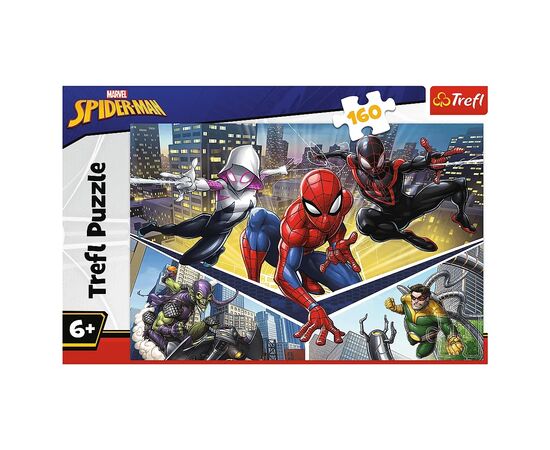 Пазл Trefl Spiderman Сила человека-паука 160 элементов (5900511154221), изображение 3 Пазл Trefl Spiderman Сила человека-паука 160 элементов (5900511154221), изображение 3