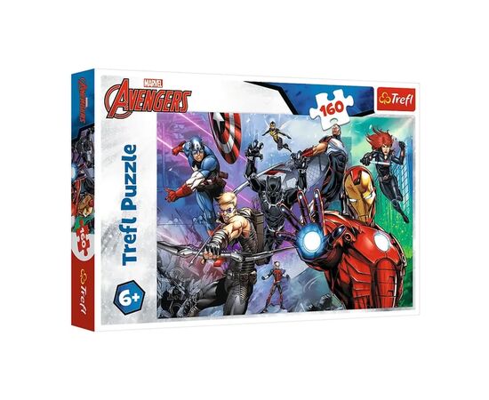 Пазл Trefl The Avengers Завжди готові герої 160 елементів (5900511154245)