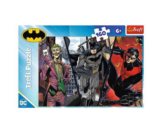 Пазл Trefl Batman Готовый к действию 160 элементов (5900511154252), изображение 3 Пазл Trefl Batman Готовый к действию 160 элементов (5900511154252), изображение 3