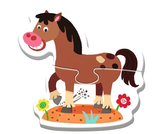 Пазл Trefl Baby Classic На ферме (5900511361278), изображение 2 Пазл Trefl Baby Classic На ферме (5900511361278), изображение 2