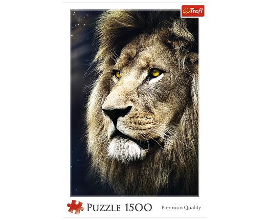 Пазл Trefl Портрет Льва 1500 элементов (5900511261394), изображение 2 Пазл Trefl Портрет Льва 1500 элементов (5900511261394), изображение 2