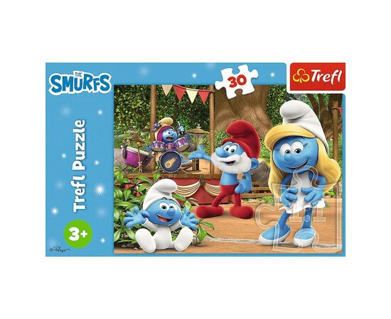 Пазл Trefl The Smurfs Смурфет и Смурфики 30 элементов (5900511183122), изображение 3 Пазл Trefl The Smurfs Смурфет и Смурфики 30 элементов (5900511183122), изображение 3