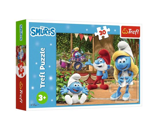 Пазл Trefl The Smurfs Смурфет и Смурфики 30 элементов (5900511183122)