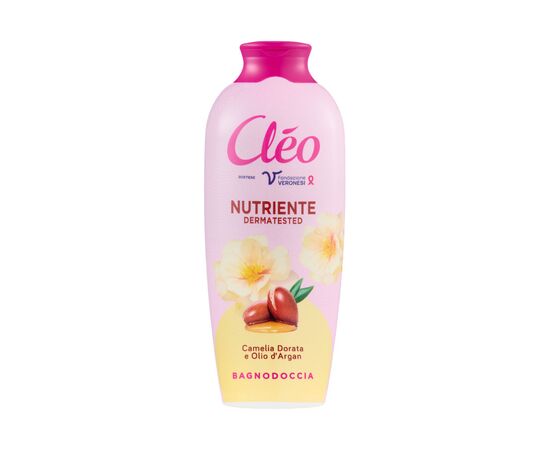 Гель для душа Cleo Золотая камелия и аргановое масло 750 мл (8001280012709)