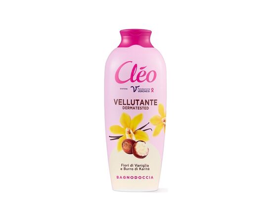 Гель для душа Cleo Цветы ванили и масло ши 750 мл (8001280012723)