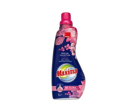 Кондиционер для белья Sano Maxima Soft Silk Суперконцентрированный смягчитель 1 л (7290102991433)