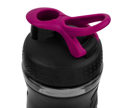 Шейкер спортивний BlenderBottle SportMixer Flip 28oz/820ml Black/Pink (SM 28oz Black/Pink), зображення 5 Шейкер спортивний BlenderBottle SportMixer Flip 28oz/820ml Black/Pink (SM 28oz Black/Pink), зображення 5
