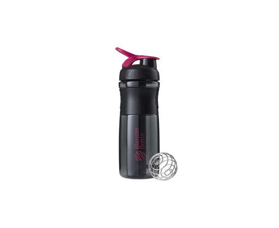 Шейкер спортивный BlenderBottle SportMixer Flip 28oz/820ml Black/Pink (SM 28oz Black/Pink)