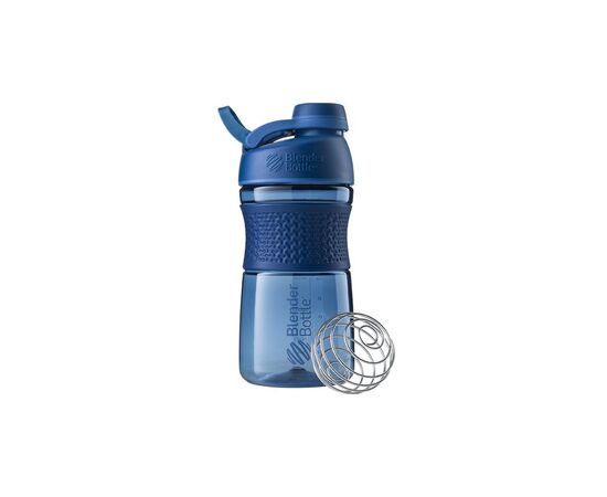 Шейкер спортивный BlenderBottle SportMixer Twist 20oz/590ml Navy (Twist 20oz Navy), изображение 2 Шейкер спортивный BlenderBottle SportMixer Twist 20oz/590ml Navy (Twist 20oz Navy), изображение 2