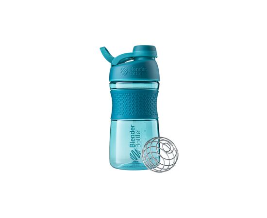 Шейкер спортивний BlenderBottle SportMixer Twist 20oz/590ml Teal (Twist 20oz Teal), зображення 2 Шейкер спортивний BlenderBottle SportMixer Twist 20oz/590ml Teal (Twist 20oz Teal), зображення 2