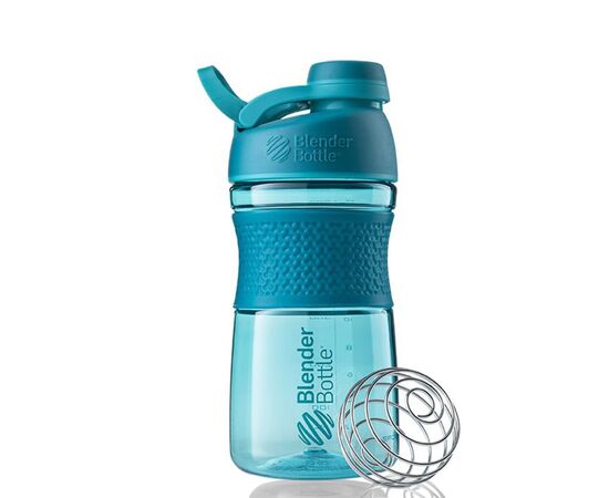 Шейкер спортивний BlenderBottle SportMixer Twist 20oz/590ml Teal (Twist 20oz Teal)