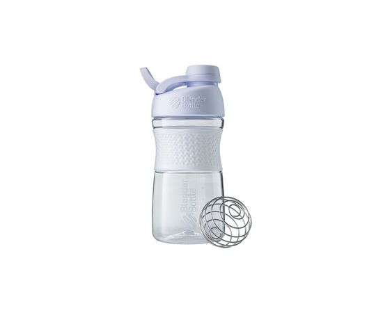 Шейкер спортивный BlenderBottle SportMixer Twist 20oz/590ml White (Twist 20oz White), изображение 2