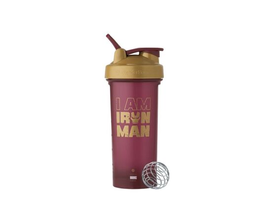 Шейкер спортивный BlenderBottle Classic Loop PRO 28oz/820ml Marvel Iron Man (Loop_PRO_28oz_Iron_Man)