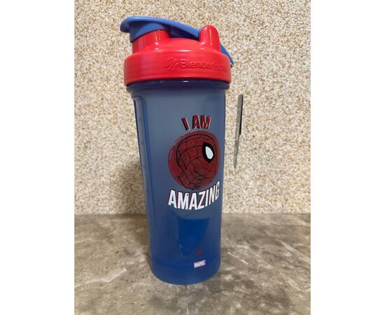 Шейкер спортивный BlenderBottle Classic Loop PRO 28oz/820ml Marvel Spider Man (Loop_PRO_28oz_Spider Man), изображение 2 Шейкер спортивный BlenderBottle Classic Loop PRO 28oz/820ml Marvel Spider Man (Loop_PRO_28oz_Spider Man), изображение 2