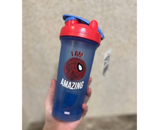 Шейкер спортивный BlenderBottle Classic Loop PRO 28oz/820ml Marvel Spider Man (Loop_PRO_28oz_Spider Man), изображение 5 Шейкер спортивный BlenderBottle Classic Loop PRO 28oz/820ml Marvel Spider Man (Loop_PRO_28oz_Spider Man), изображение 5