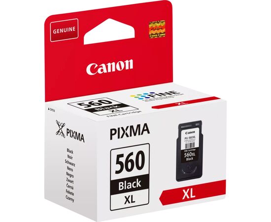 Картридж Canon PG-560 Black XL, 14.3ml (3712C001), изображение 2 Картридж Canon PG-560 Black XL, 14.3ml (3712C001), изображение 2