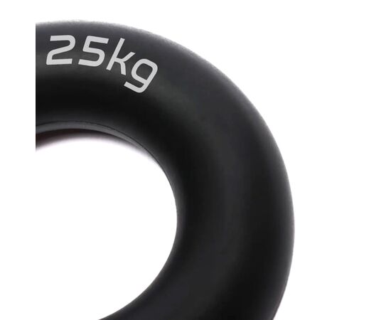 Эспандер PowerPlay PP-4324 Hand Grip Ring Hard 25 кг Чорний (PP_4324_25kg), изображение 3