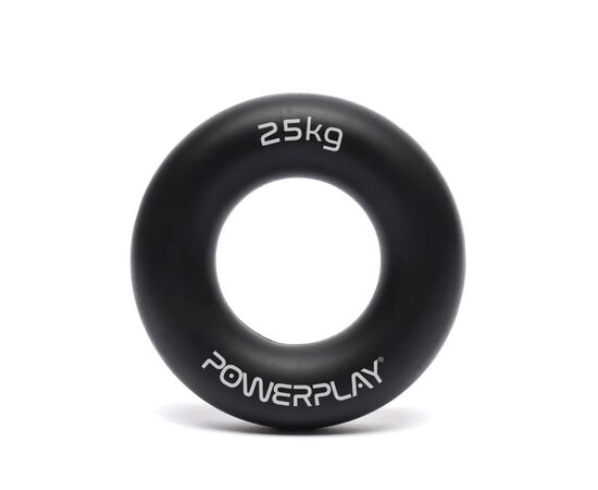Эспандер PowerPlay PP-4324 Hand Grip Ring Hard 25 кг Чорний (PP_4324_25kg)
