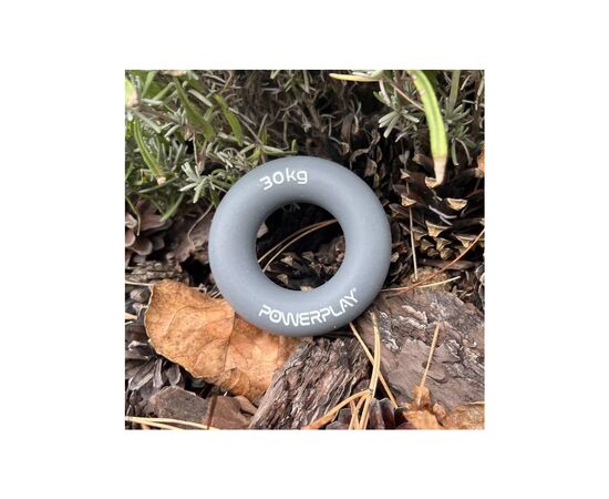 Эспандер PowerPlay PP-4324 Hand Grip Ring X-Hard 30 кг Сірий (PP_4324_30kg), изображение 6 Эспандер PowerPlay PP-4324 Hand Grip Ring X-Hard 30 кг Сірий (PP_4324_30kg), изображение 6