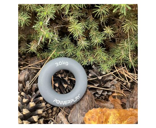 Эспандер PowerPlay PP-4324 Hand Grip Ring X-Hard 30 кг Сірий (PP_4324_30kg), изображение 7 Эспандер PowerPlay PP-4324 Hand Grip Ring X-Hard 30 кг Сірий (PP_4324_30kg), изображение 7