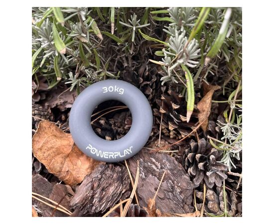 Эспандер PowerPlay PP-4324 Hand Grip Ring X-Hard 30 кг Сірий (PP_4324_30kg), изображение 8 Эспандер PowerPlay PP-4324 Hand Grip Ring X-Hard 30 кг Сірий (PP_4324_30kg), изображение 8